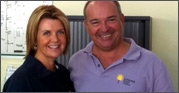 Mandy & Mike - owners of Sunshine Golf Travel Agency
