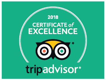 Trip Advisor Certificate of Exellence